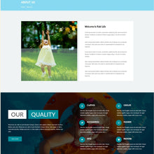 Kids Fashion ecommerce Shopify Website