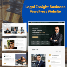 Legal Insight Business WordPress Responsive Website