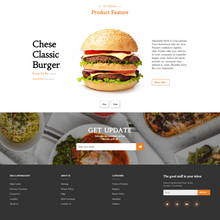 Fastfood & Restaurant Shopify Shopping Website