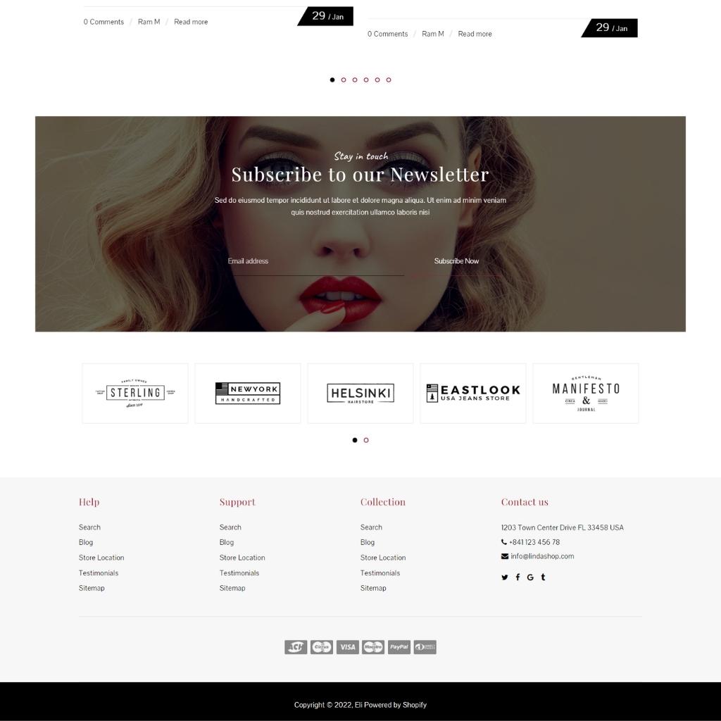 Lipstick & Nail Polish Store Shopify Shopping Website