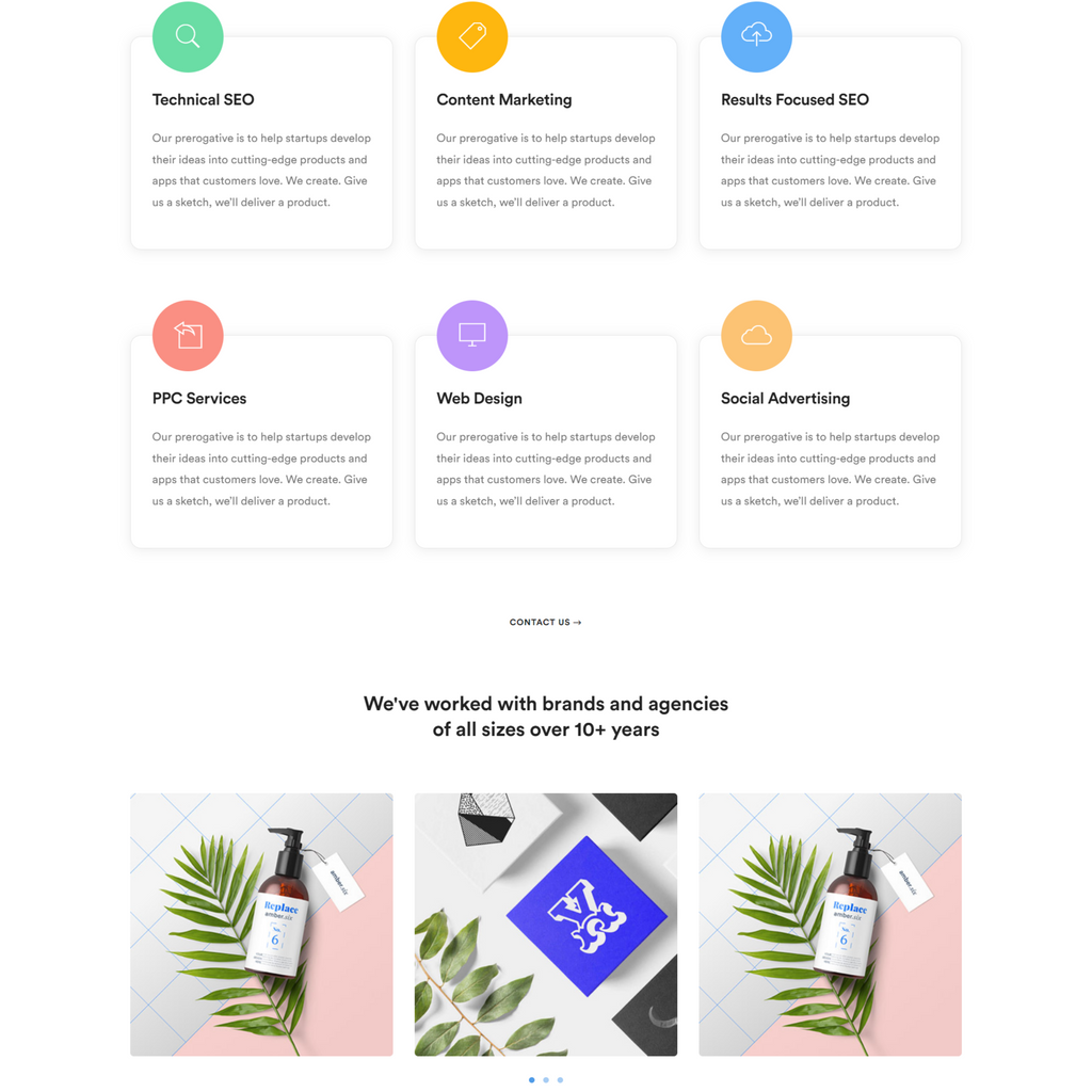 Pre-made Beautiful and Unique Designs WordPress Responsive Website