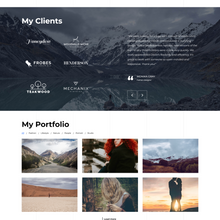 Narrative Creative Portfolio WordPress Responsive Website