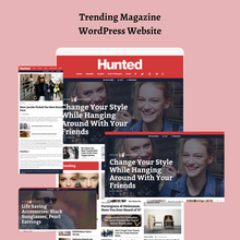 Trending Magazine WordPress Responsive Website