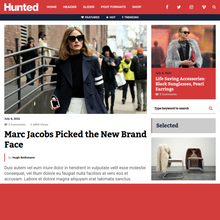 Trending Magazine WordPress Responsive Website