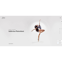 Minimal & Clean Portfolio WordPress Website