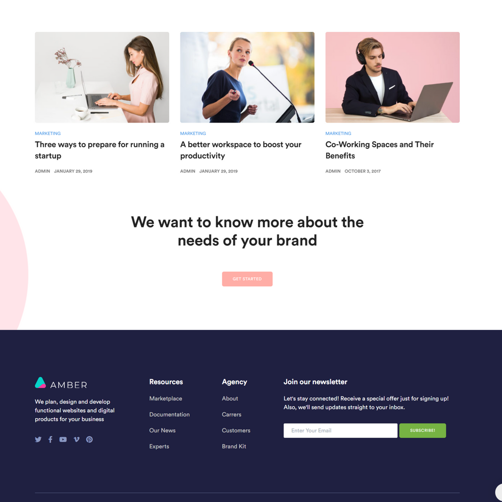 Pre-made Beautiful and Unique Designs WordPress Responsive Website