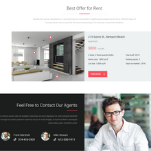Attractive Real Estate WordPress Responsive Website