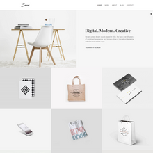Minimal & Clean Portfolio WordPress Website