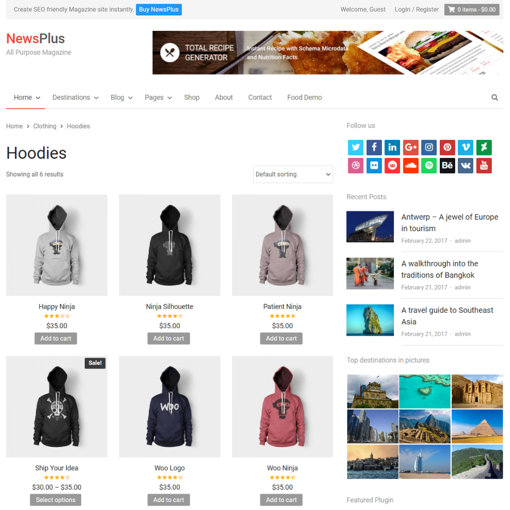 All Purpose Magazine WordPress Responsive Website
