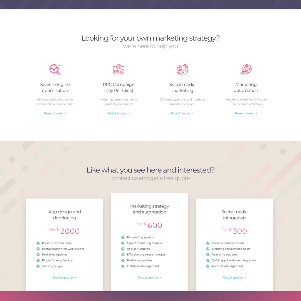 Powerful Business & Marketing WordPress Responsive Website