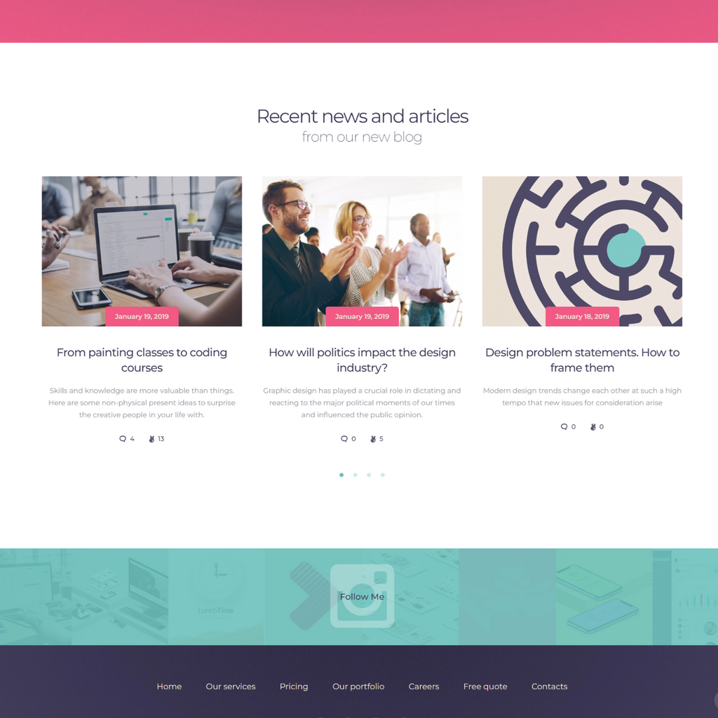 Powerful Business & Marketing WordPress Responsive Website