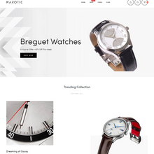 Minimal & Clean Watch Store Shopify Shopping Website