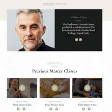 Modern Italian Restaurant WordPress Responsive Website