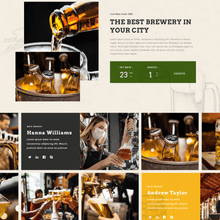 Craft Beer WordPress Responsive Website