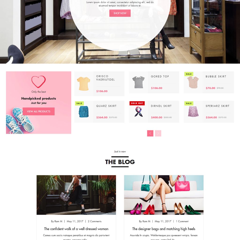 Online Shopping Store Shopify Shopping Website