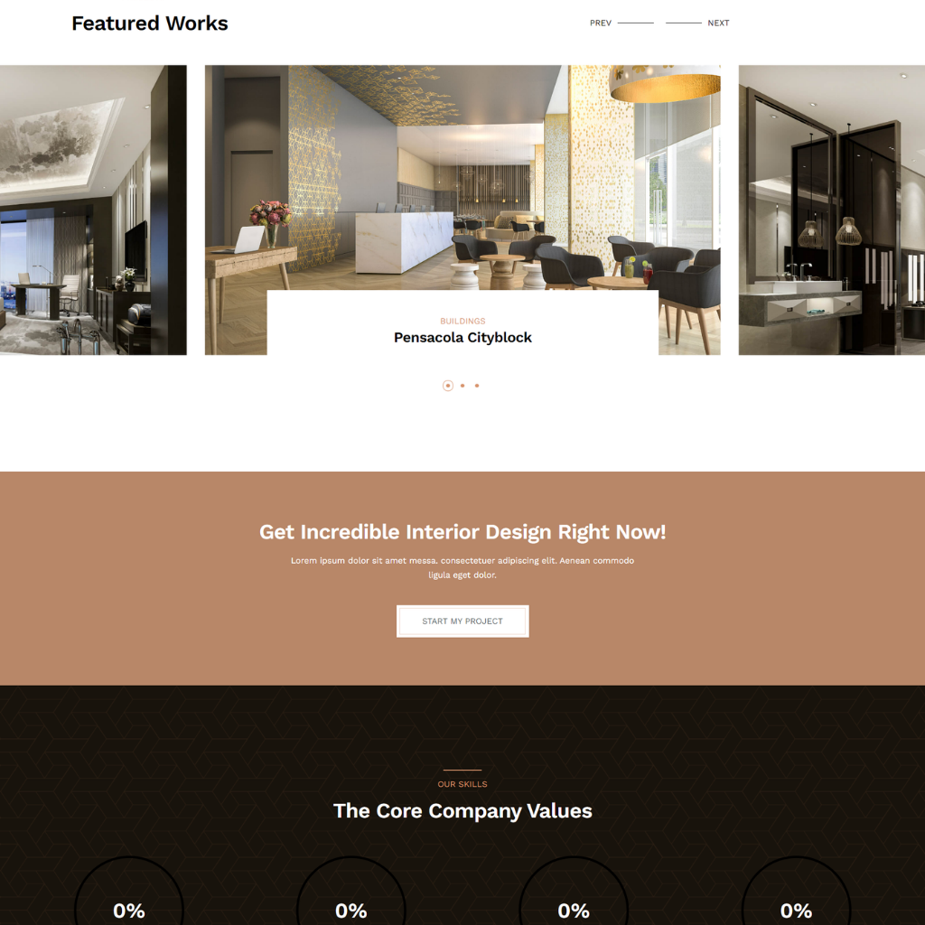 Modern Architecture WordPress Responsive Website