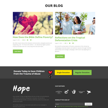 Non-Profit, Charity & Donations WordPress Responsive Website