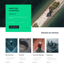 Outstanding Aerial Photography & Videography WordPress Responsive Website