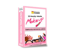 30 Ultimate Makeup Social Media Posts Canva Templates