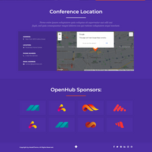 Events & Conference WordPress Responsive Website