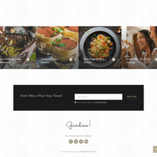 Modern Italian Restaurant WordPress Responsive Website