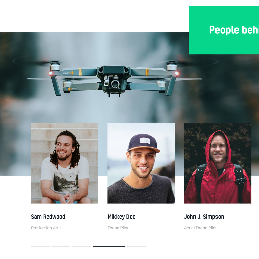 Outstanding Aerial Photography & Videography WordPress Responsive Website
