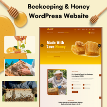 Beekeeping & Honey WordPress Responsive Website