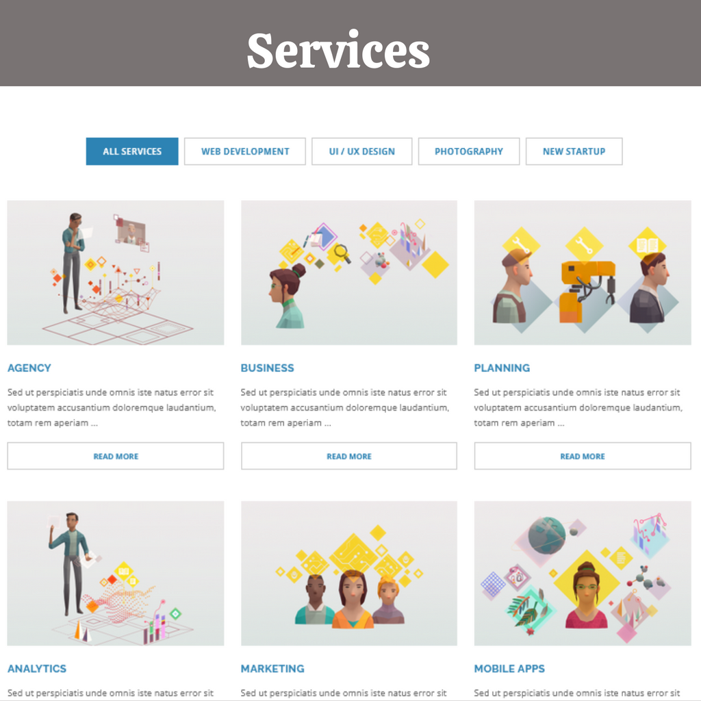 Digital Agency WordPress Responsive Website