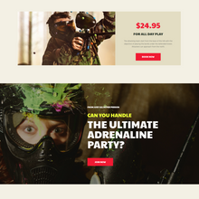 Airsoft Club & Paintball WordPress Responsive Website