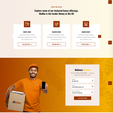 Beekeeping & Honey WordPress Responsive Website