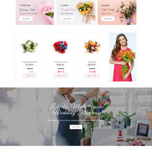 Flower Bouquet Shopify Shopping Website