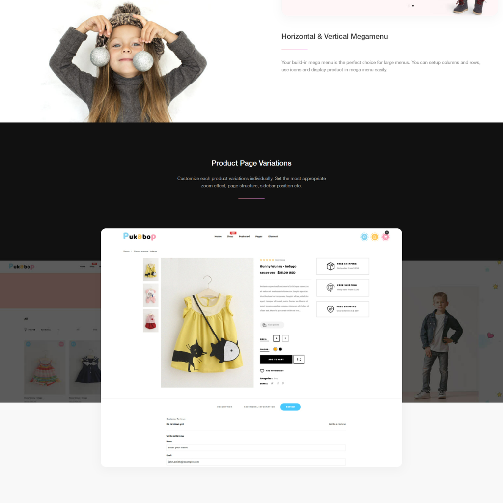 Kids Store and Baby Shop Shopify Shopping Website