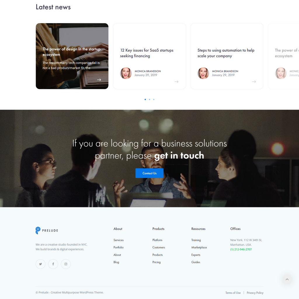 Powerful and Modern Multipurpose WordPress Responsive Website