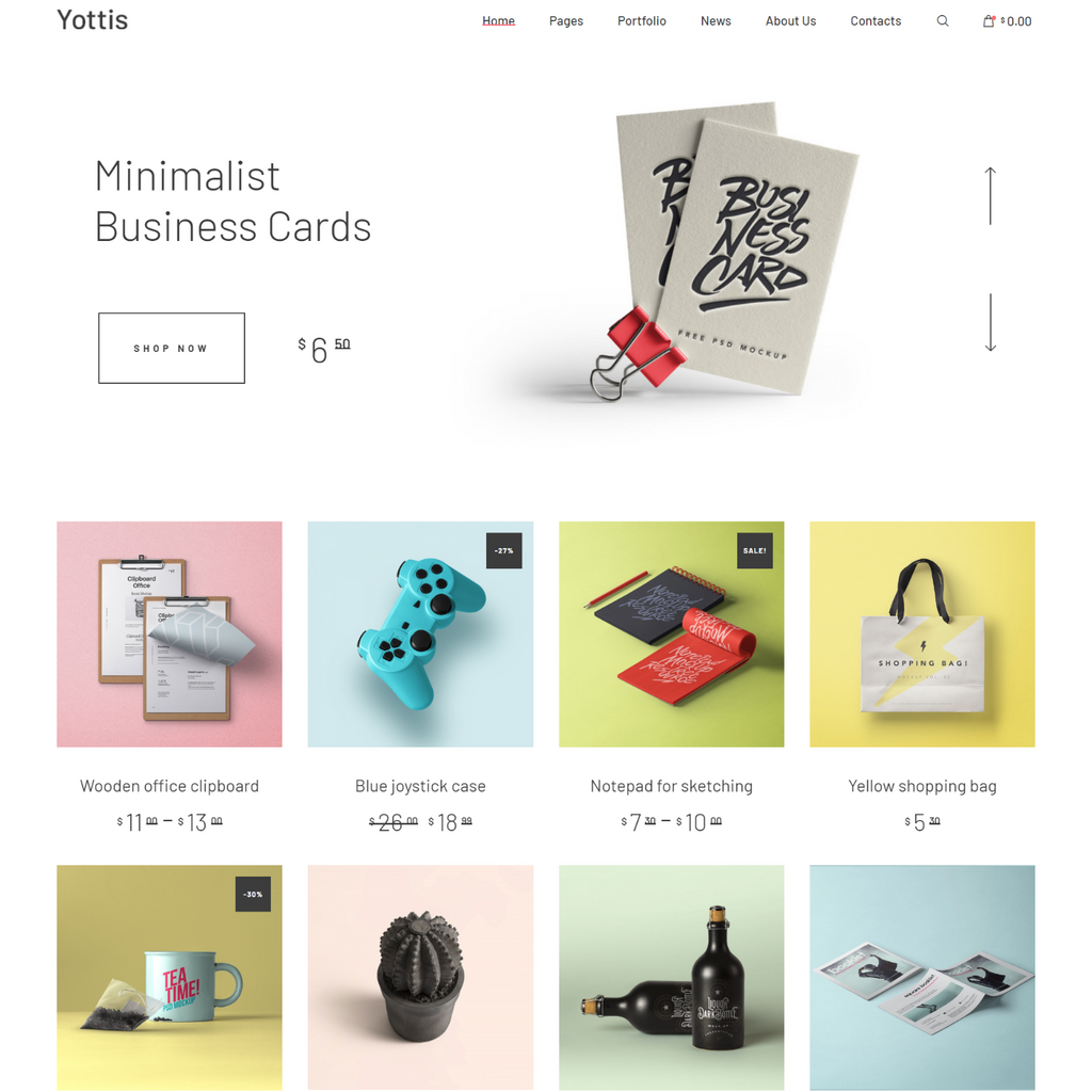 Creative & Colorful Personal WordPress Responsive Website
