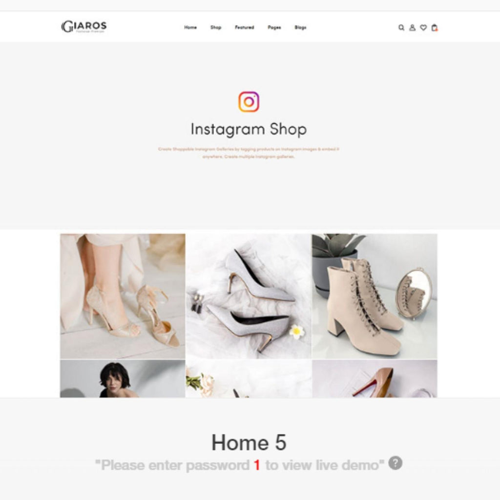 Footwear Premium Responsive Store Shopify Shopping Website