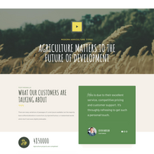 Agriculture & Farming WordPress Responsive Website