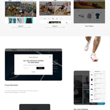 Running Shoes & Sports Shopify Shopping Website
