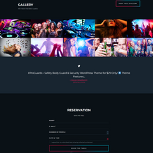 Night Club, Concert, Festival WordPress Responsive Website