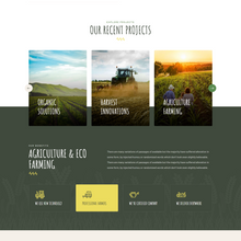 Agriculture & Farming WordPress Responsive Website