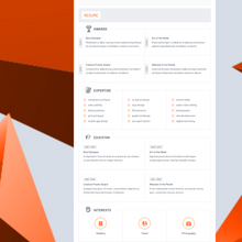 Portfolio WordPress Responsive Website