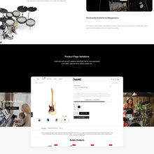 Musical Instruments Shop Shopify Shopping Website