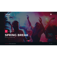 Night Club, Concert, Festival WordPress Responsive Website