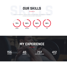 Personal Gym Trainer WordPress Responsive Website