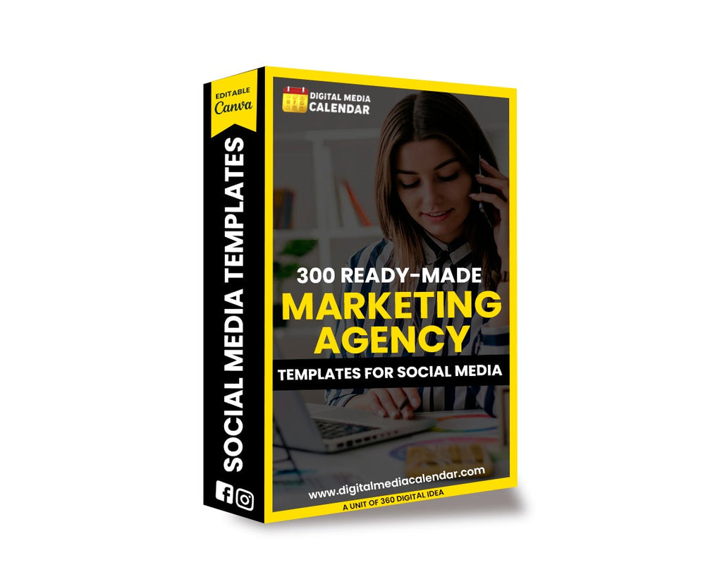 30 Ultimate Marketing Agency Social Media Posts Canva Templates