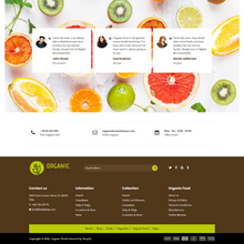 Organics Store Shopify Shopping Website