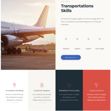 Logistics & Shipment Transportation WordPress Website
