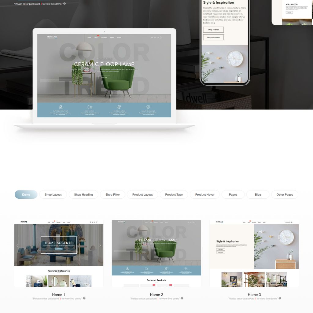 Ceramics & Pottery Deco Shopify Shopping Website