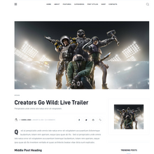 Magazine & Newspaper WordPress Responsive Website