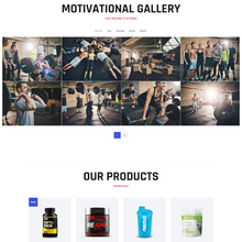 Personal Gym Trainer WordPress Responsive Website