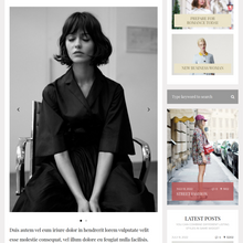 Editorial Magazine Blog WordPress Responsive Website